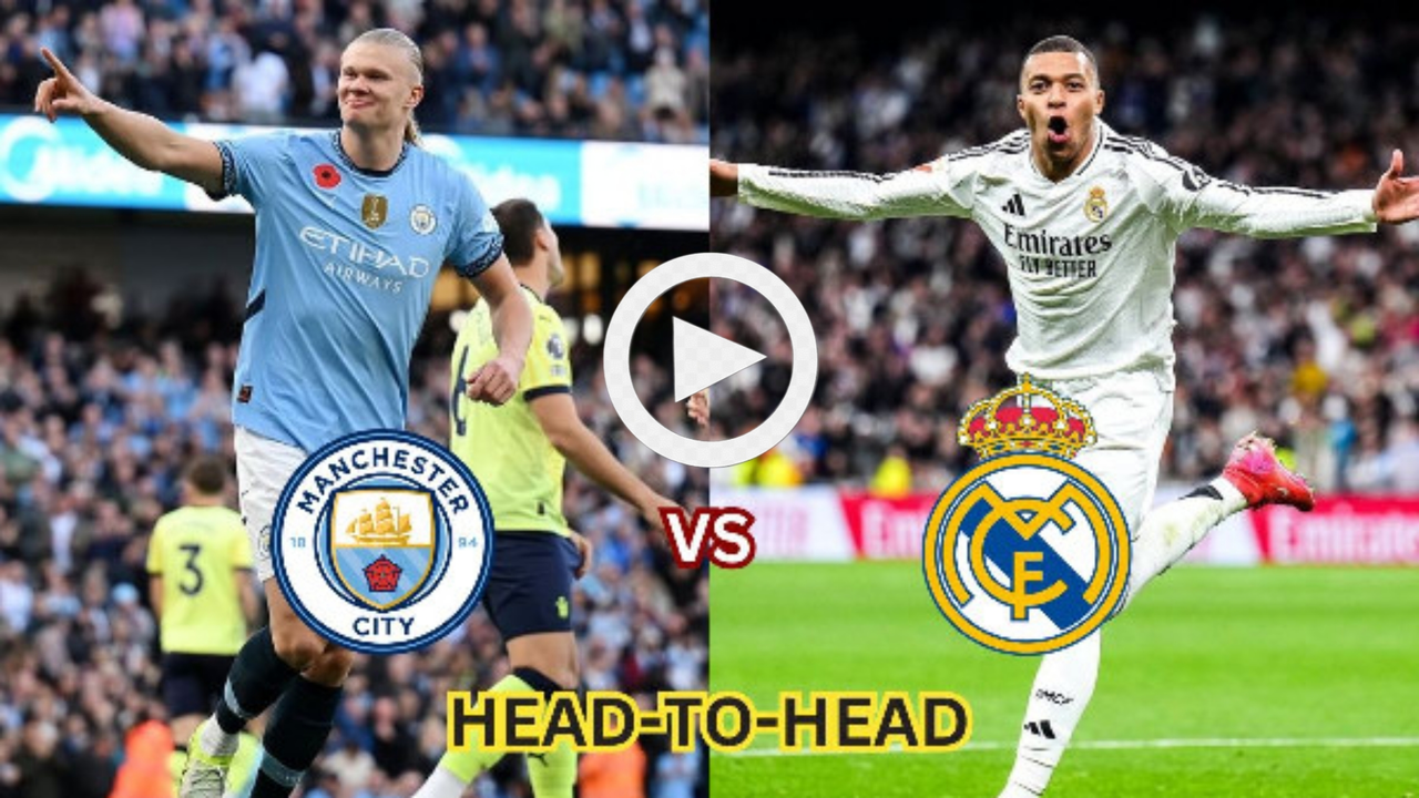 بث مباشر مباراة ريال مدريد ومانشستر سيتي اليوم الأربعاء.. شاهد لحظه بلحظه بدون تقطيع